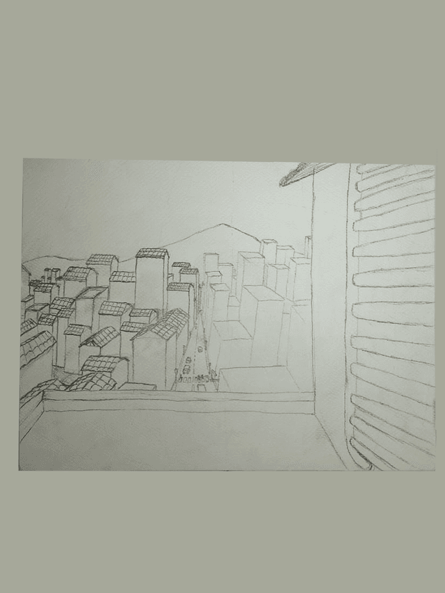 Illustration of a dream's scene